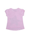 Tricou cu stea, roz deschis NDZ8109 - Magazin online - Boutique